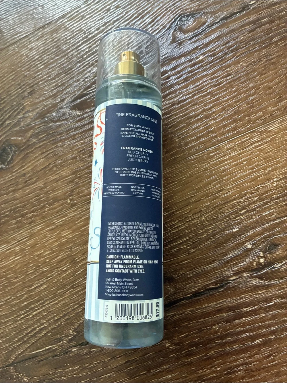New Bath & body Works Firecracker Pop Fragrance Mist. 8 oz